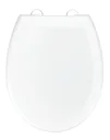 WC-Sitz Solaro Weiß, Thermoplast, Fix-Clip Hygiene-Befestigung