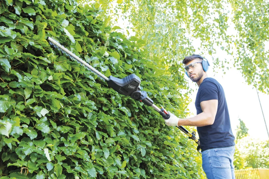 2 in 1 Elektro-Heckenschere, mit Teleskopverlängerung, 710 Watt, "TPX710 ProCut"