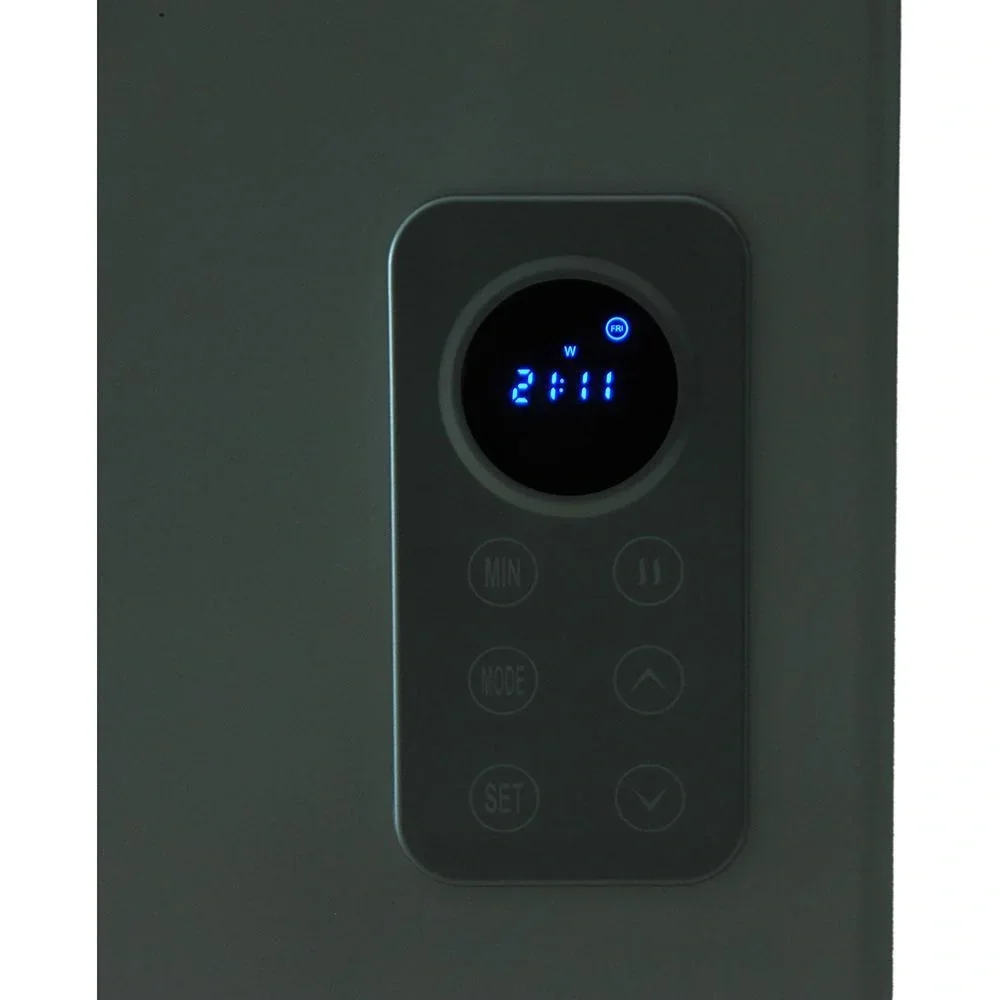 Heizgerät Elektroheizung Timer mit Fernbedienung 1000/2000W Weiß