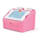 2-In-1 Toy Box & Art-Mitglied (Pink)