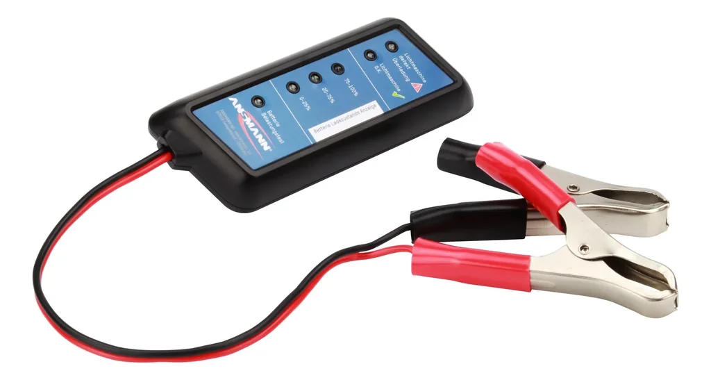 Batterietester 12V / 24 V mit LCD Anzeige