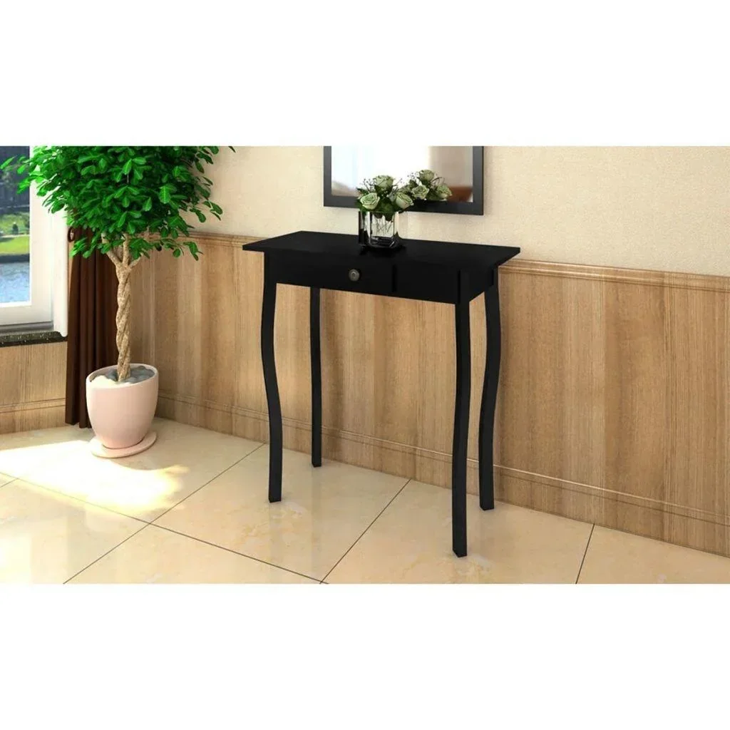 Wandtisch MDF schwarz