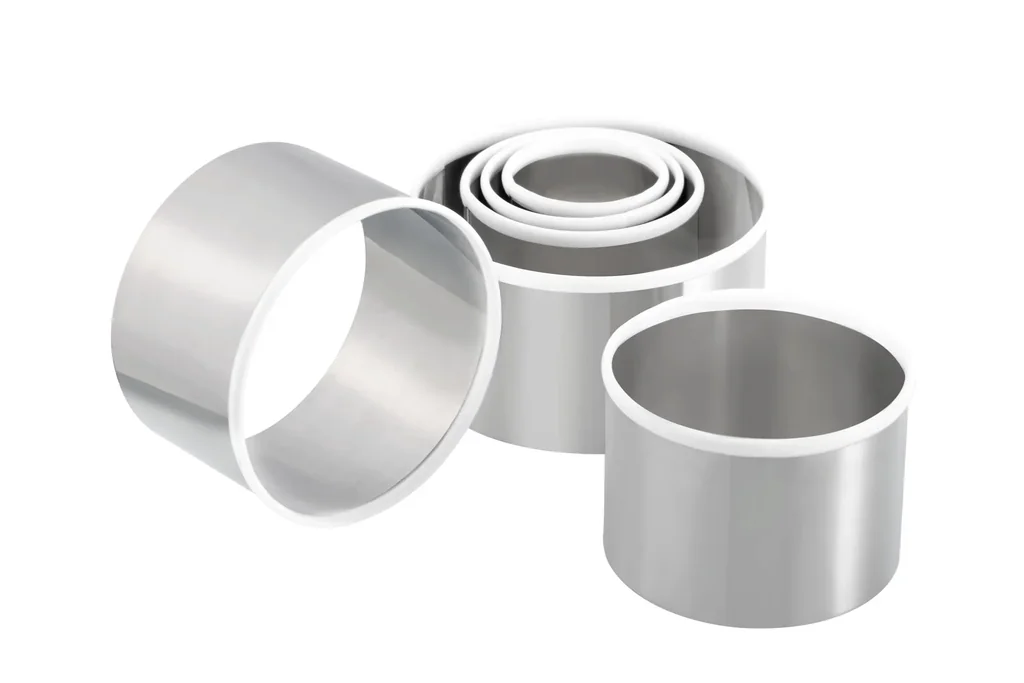 Ausstechringe-Set, Edelstahl, 6-teilig