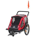 Kinderanhänger 2 in 1 Kinderanhänger Fahrradanhänger