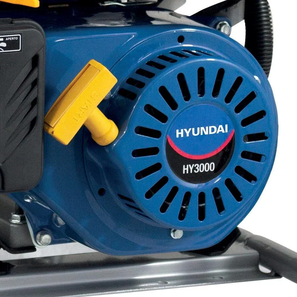 Generator 2,5kW mit 196cc OHV-Benzinmotor mit manuellem Start & Radsatz