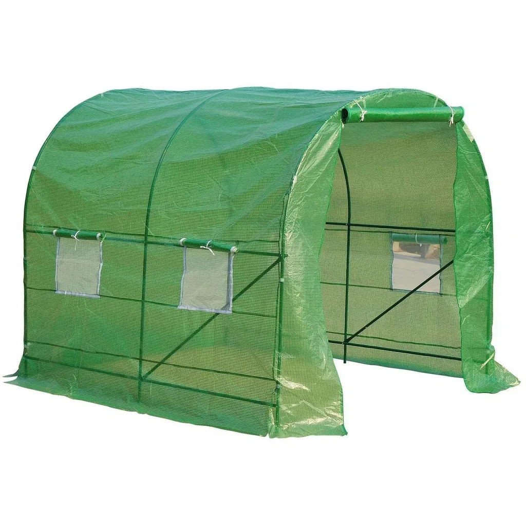 Foliengewächshaus 2,5x2x2m Treib- und Tomatenhaus