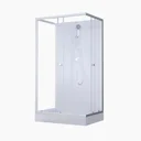 Komplettdusche "White Dream" 80 x 110 x 200 cm