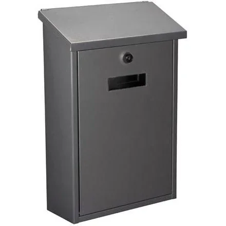 Briefkasten Rio Silber - 270x100-395 mm
