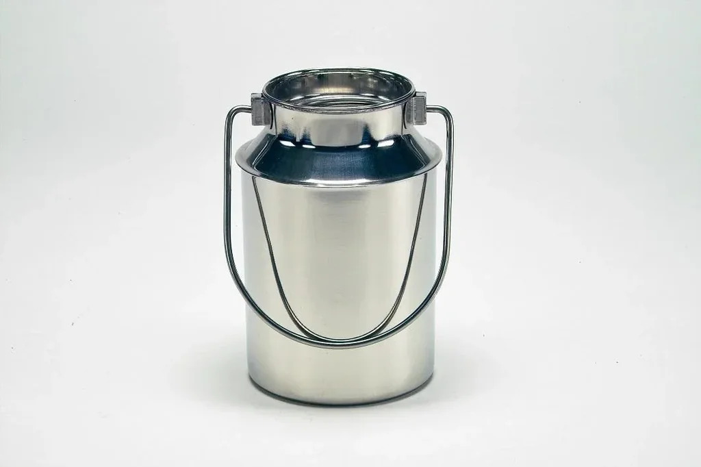 Milchkanne, Edelstahl, 1,0 Liter