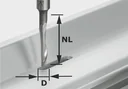 Aluminiumfräser HS D5 / NL23