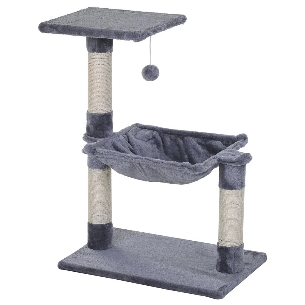 Katzenbaum mit Sisalsäulen beige