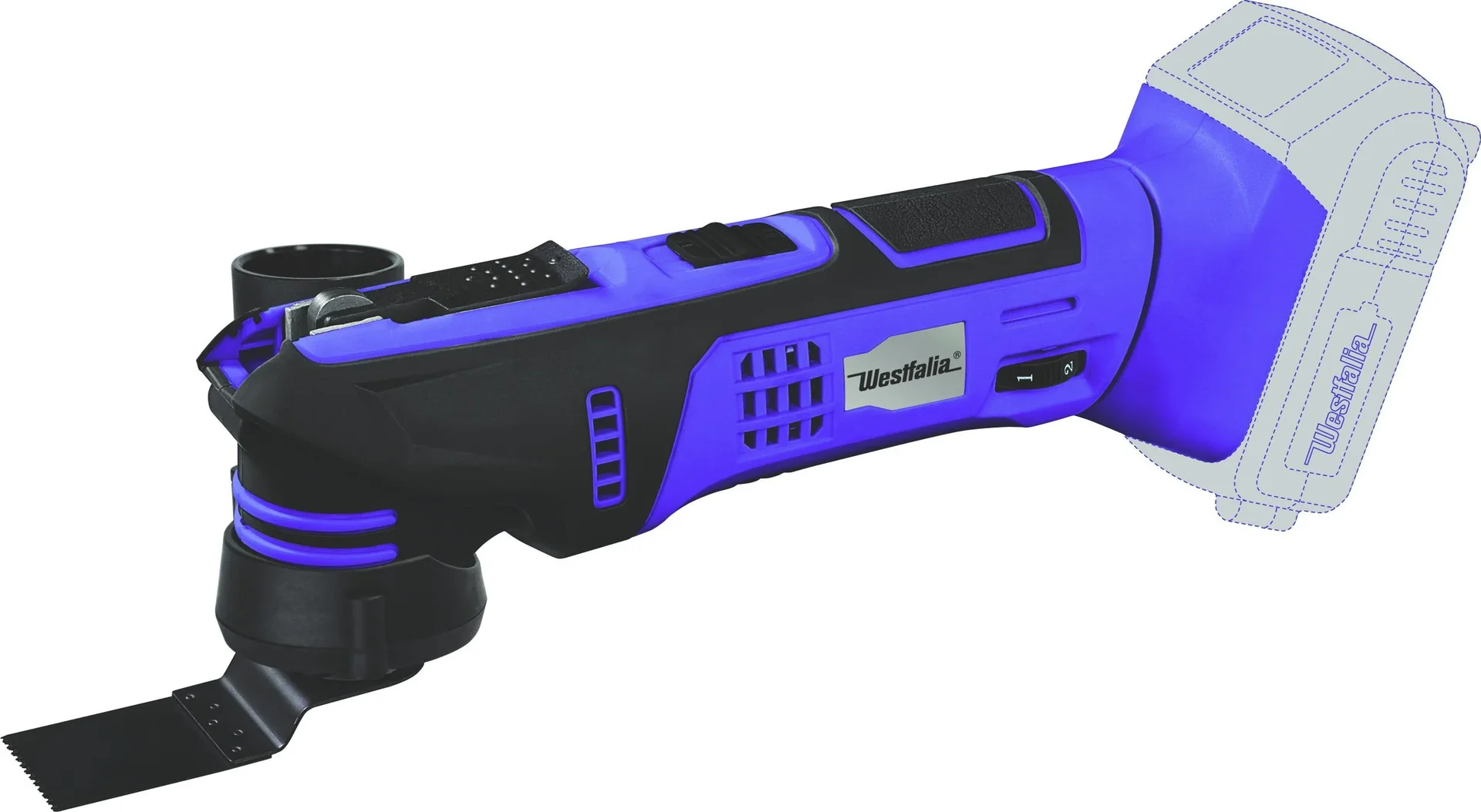 Akku Multifunktionswerkzeug AMFW18, 18 V Li - Ion (ohne Akku und Ladegerät)