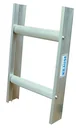 Kaminkehrerleiter, Alu/ Natur, 10 Sprossen, B 33 cm, L 285 cm