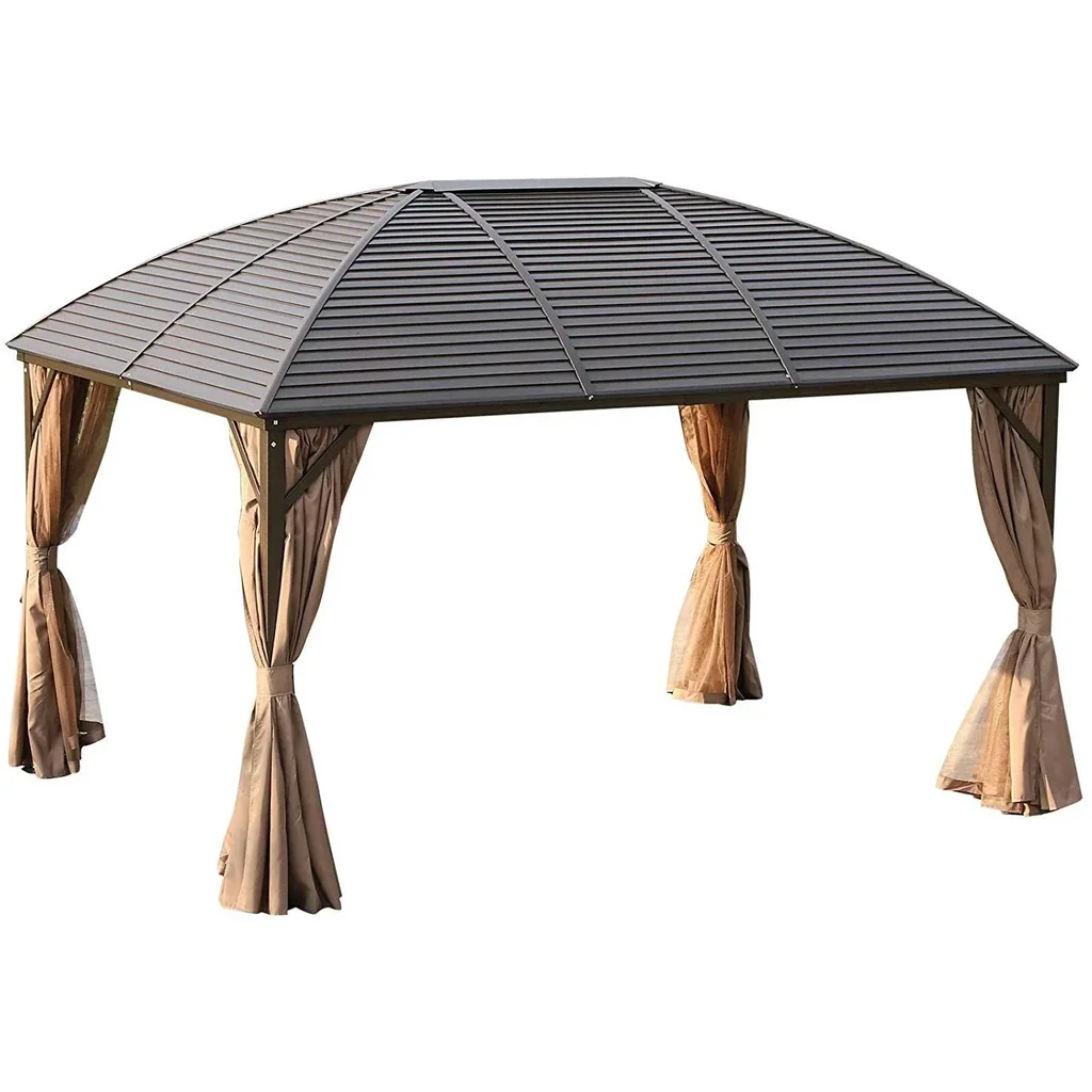 Gartenpavillon mit 2 Laternenhaken