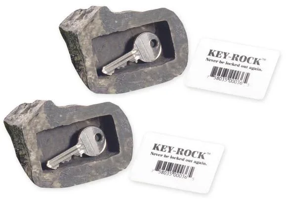 Schlüssel-Versteck "Schlüssel-Stein", 2er Set