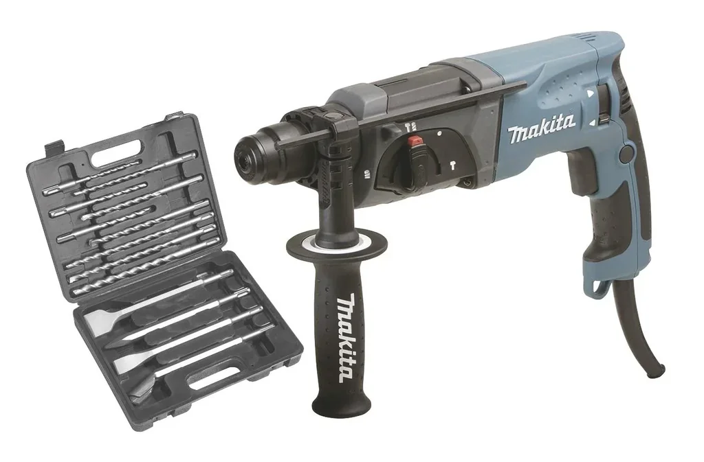 Bohrhammer HR 2470 inklusive 13-teiligem SDS Plus Bohr- und Meißelsatz