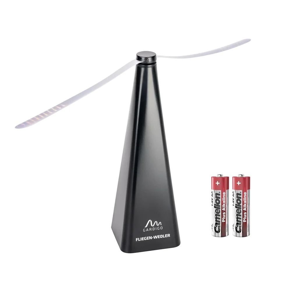 Fliegenwedler mit Aufhänger inklusive Plus Alkaline Mignon (AA) Batterie - 2 Stück