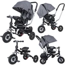Kinder Multifunktions-Babytrage + 3 in 1 Fahrrad - Trike - Grau