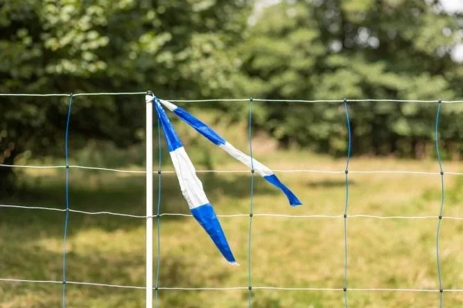 Herdenschutzband blau-weiß, 100m