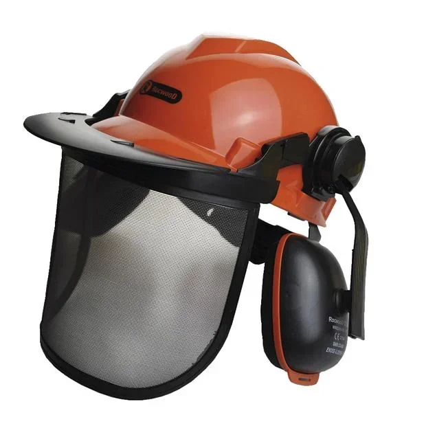 Schutzhelm mit Gesichts- und Gehörschutz
