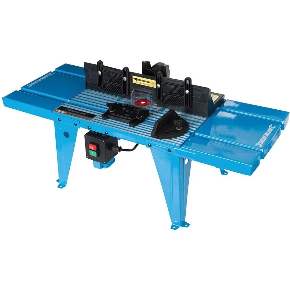 Oberfrästisch mit Winkelmesser 850 x 335 mm