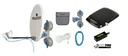 Remora Sat Anlage inkl. Full HD Receiver