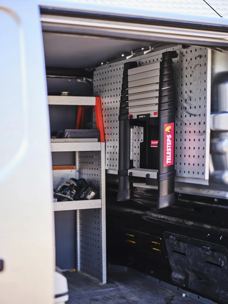 Wandhalterung zu Anlegeleitern