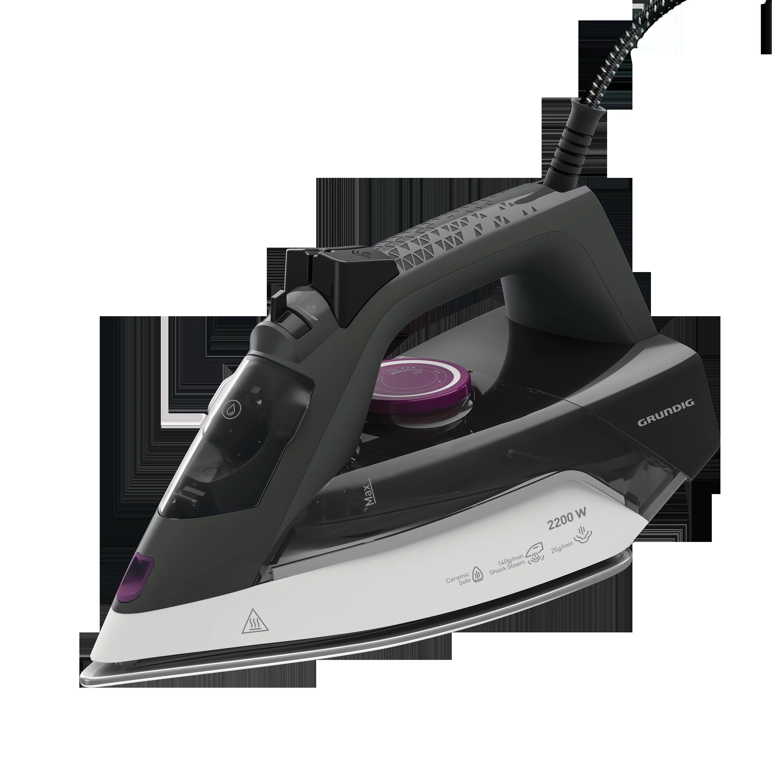 Dampfbügeleisen SI4850, 2200 Watt - mit kratzfester Keramik Bügelsohle