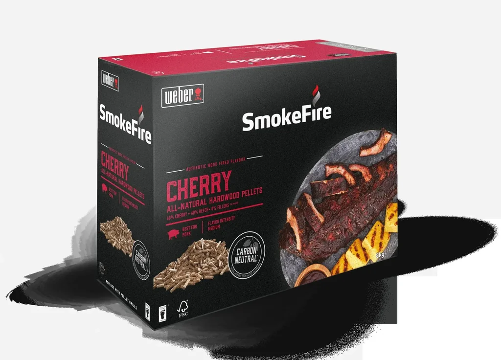 SmokeFire Holzpellets Kirschholz - 8 kg