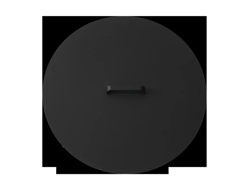 Metalldeckel schwarz für TRIA