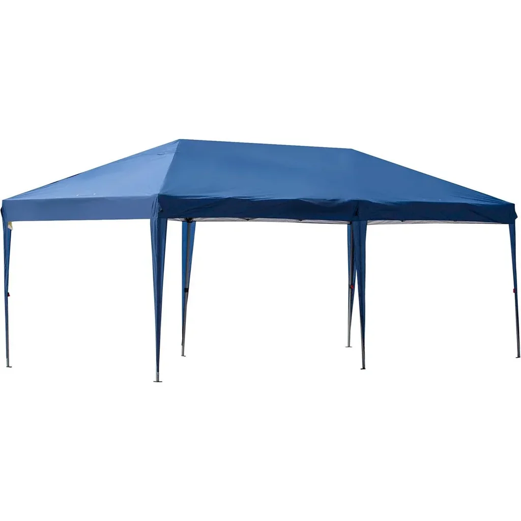 Pop-Up-Pavillon zusammenfaltbar dunkelblau