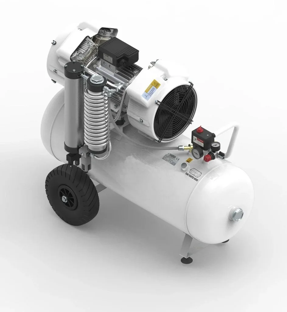 Kompressor XTR 4D-90 L mit Trockner HP3-400 Volt