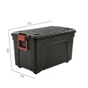 Multi Aufbewahrungsbox 110 Liter, mit Rollen