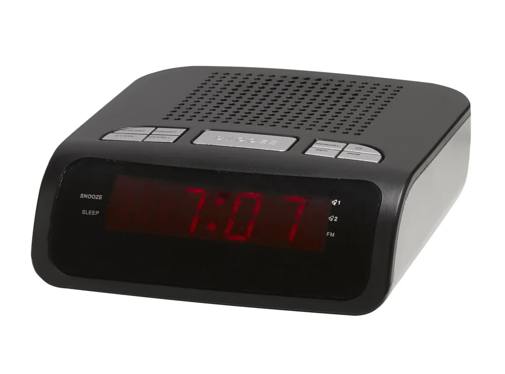 Wecker mit FM Radio und Dual-Arlarm