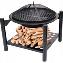 Feuerschale mit Grill - Durchmesser Gitter 50cm - 58x58x55cm