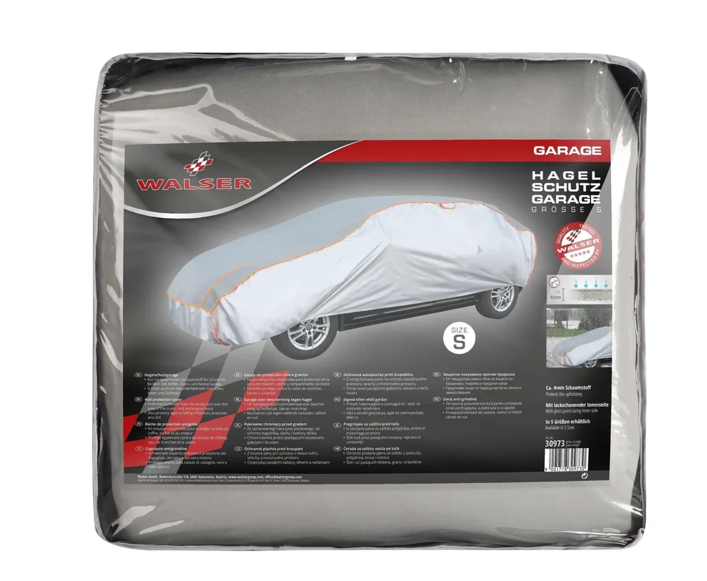 Hagelschutz Vollgarage Größe M, 425 x 162,5 x 117,5 cm