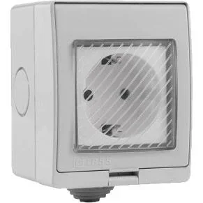 Smarthome VT-5000 Smart-Stecker für den Außeneinsatz IP55 - Smart-Switch - WIFI-Buchse für den Außeneinsatz - Smart-Stec