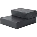 Tiertreppe Hundetreppe Unterlage für Katzen und Hunde klappbar schwarz