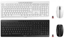 Kabelloses Tastatur-Maus-Set STREAM DESKTOP schwarz