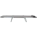 Sonnenliege Zweibeinliege kaffebraun