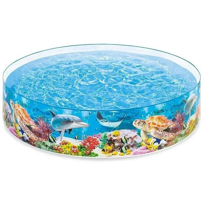 Großer Boden Pool mit Unterwasserdruck