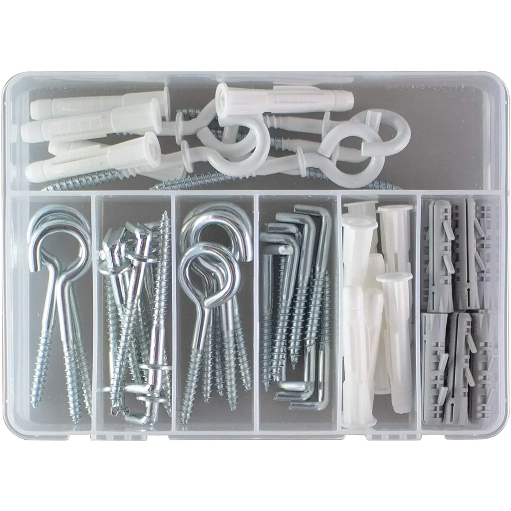 Schraubhaken - Sortiment Pirat Hook Mix 60 teilig