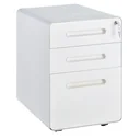 Aktenschrank 3 Schubladen, weiß