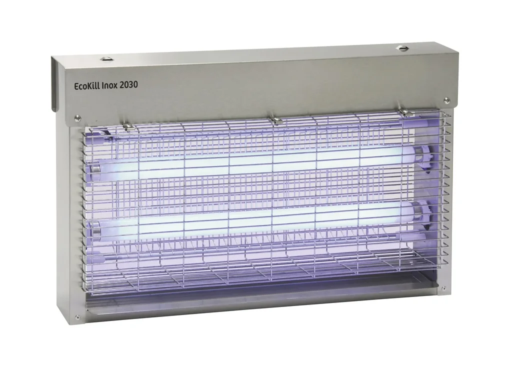 Elektrischer Fliegenvernichter "EcoKill Inox 2030" - 2 x 15 W
