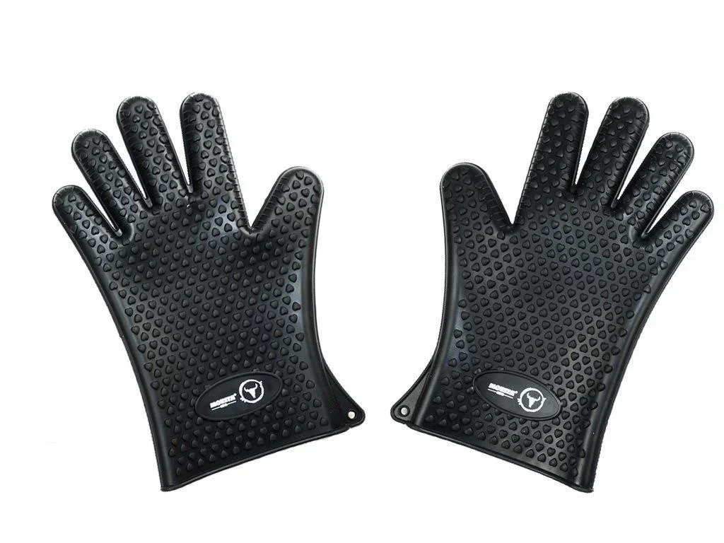 MeatGloves - Silikon Grillhandschuhe: Gr. M/L