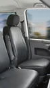 Passform Sitzbezüge VW T6 für Einzelsitz vorne aus Kunstleder ab Baujahr 07/2015 bis heute