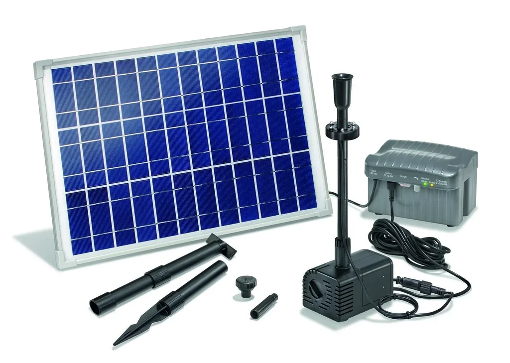 Solar Pumpensystem "Siena" - mit LED Beleuchtung