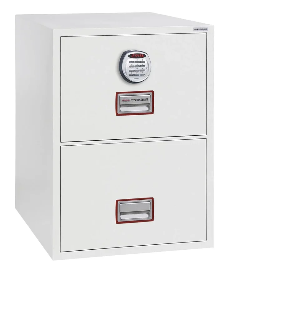 Aktenschrank World Class Vertical Fire File mit 2 Schubladen und elektronischem Schloss
