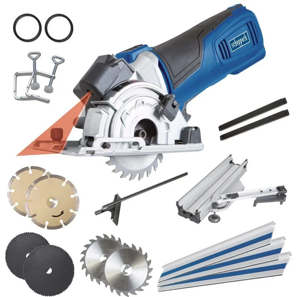 Eintauchschnittsäge PL285 - 600W, 89mm, 220-240V, + 3-teiliger zusätzlicher Sägeblattsatz