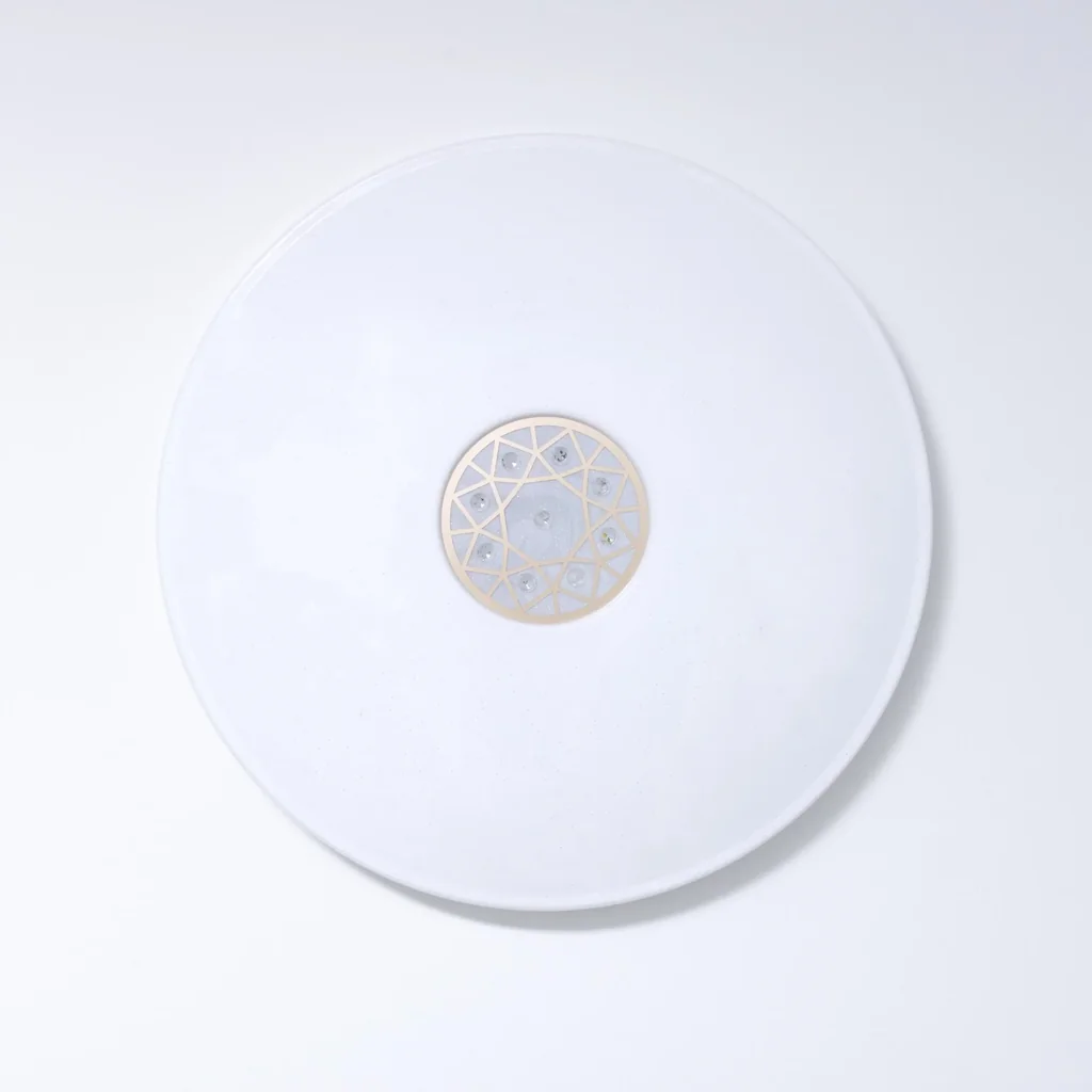 LED Deckenleuchte SHINING ORIENTAL-ORNAMENT 24W 827-860 Ø 370 mm mit Lichttemperaturwechsel + Sleeptimer + Fernbedienung